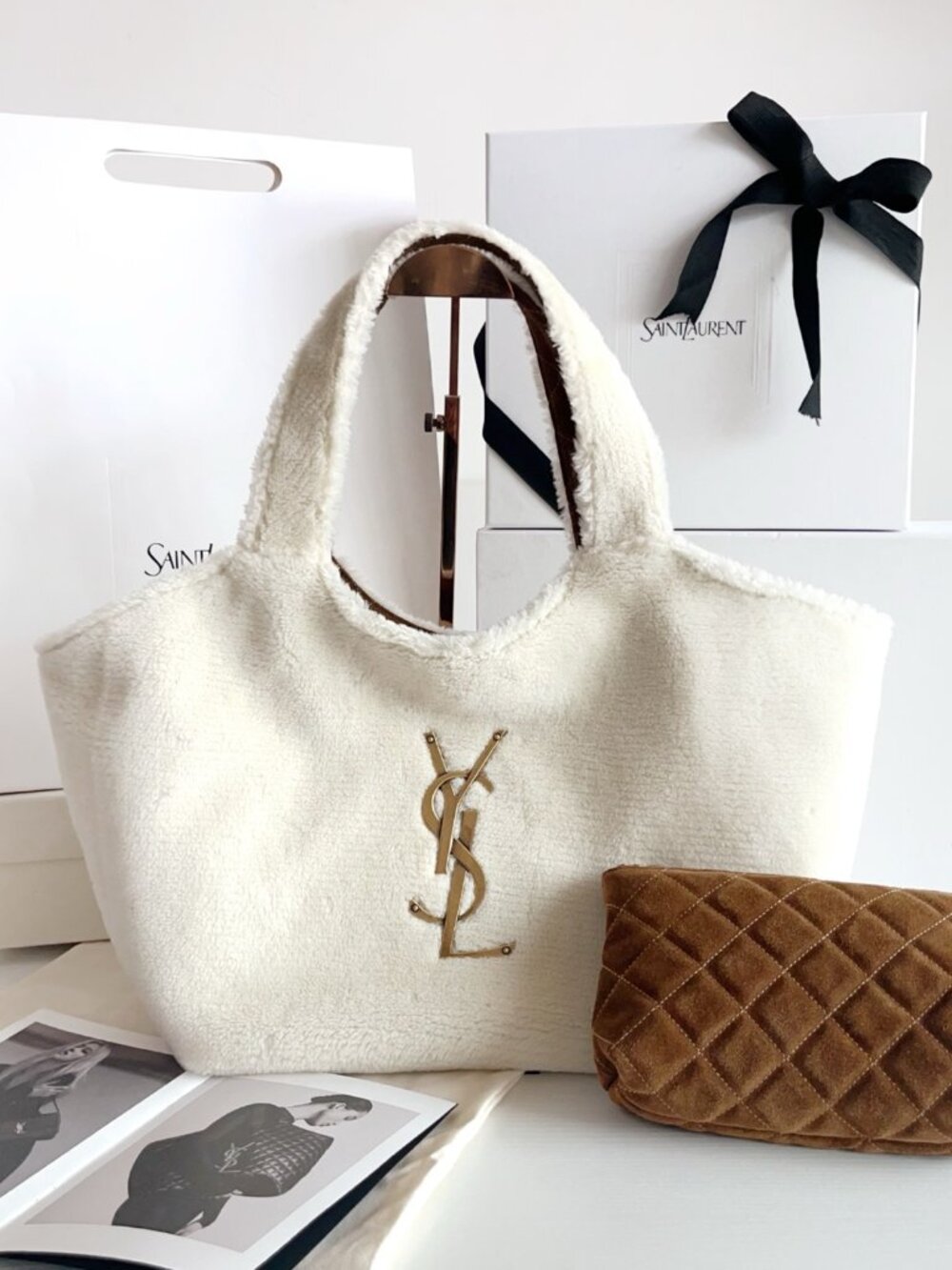 Saint Laurent Icare Small Shopping Bag